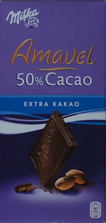 Milka srednie Amavel 50 Cacao extra kakao.jpg